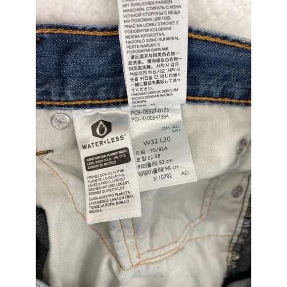 Levi’s 527 Jeans Men’s Size 32x30 Blue Bootcut Mid Rise Denim Workwear Pants - Picture 8 of 8